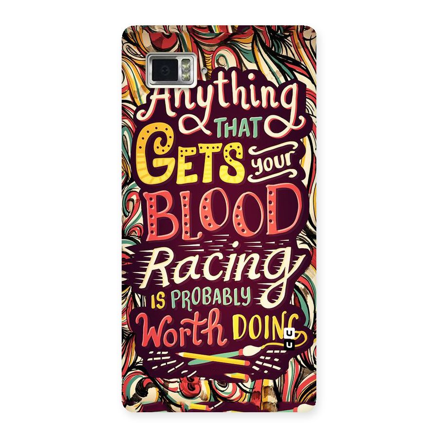 Blood Racing Back Case for Vibe Z2 Pro K920