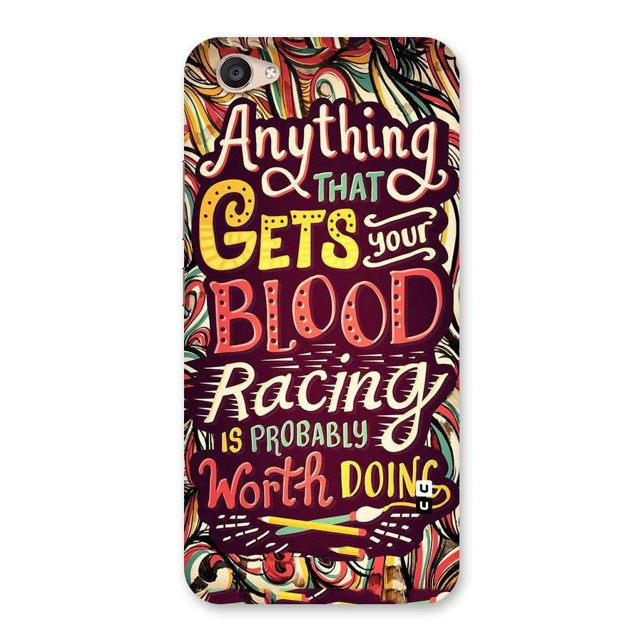 Blood Racing Back Case for Vivo V5 Plus