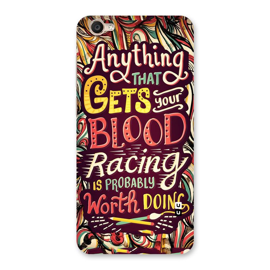 Blood Racing Back Case for Vivo Y55s