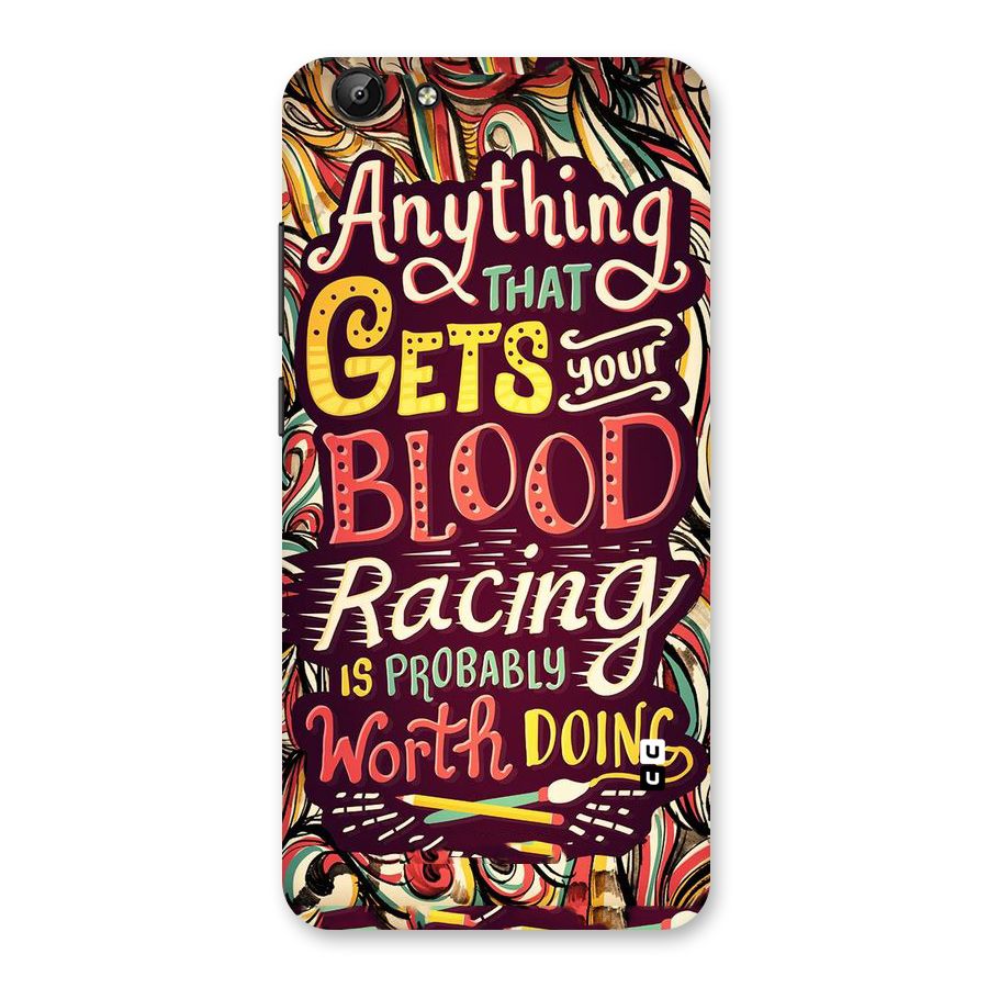 Blood Racing Back Case for Vivo Y69