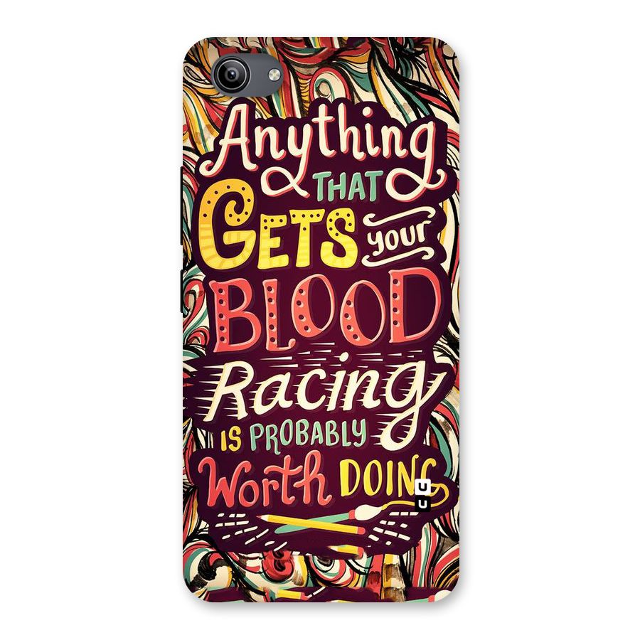 Blood Racing Back Case for Vivo Y81i