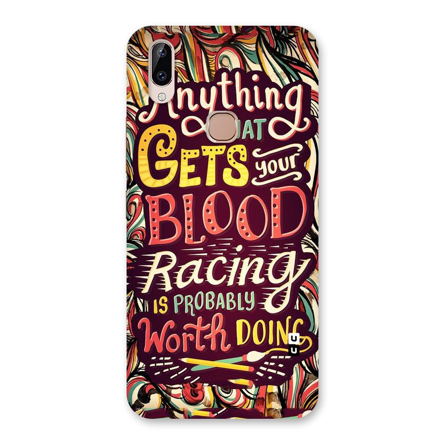 Blood Racing Back Case for Vivo Y83 Pro