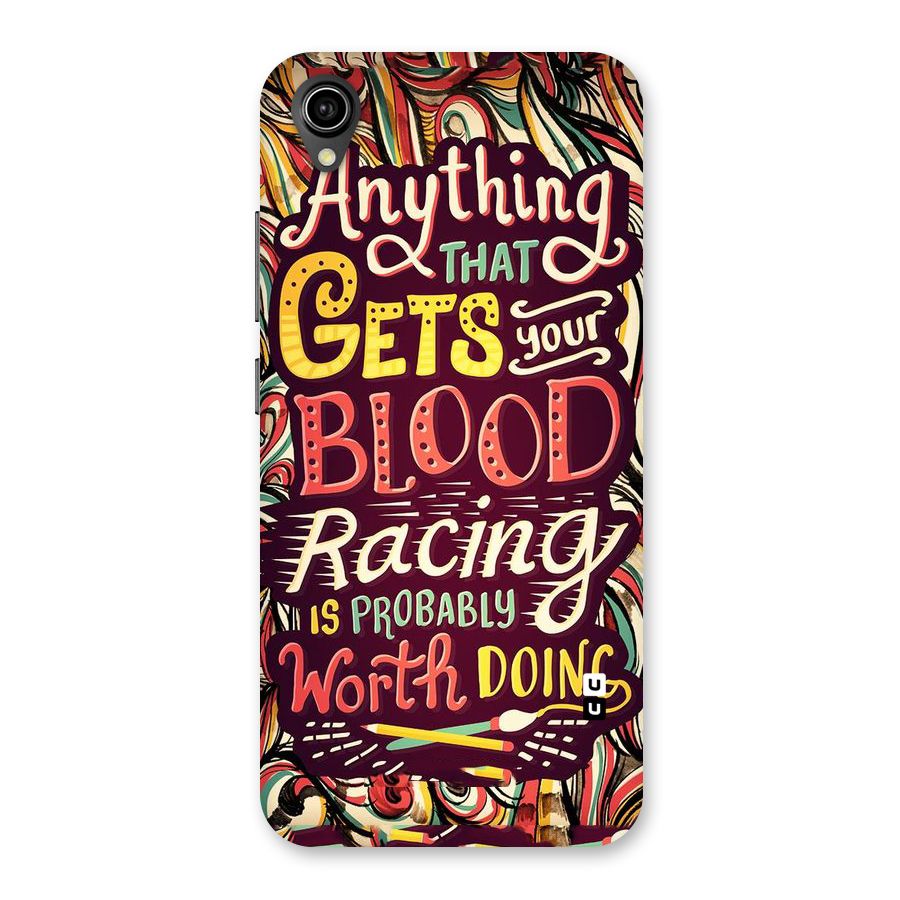 Blood Racing Back Case for Vivo Y90