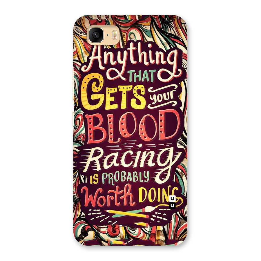 Blood Racing Back Case for Zenfone 3s Max
