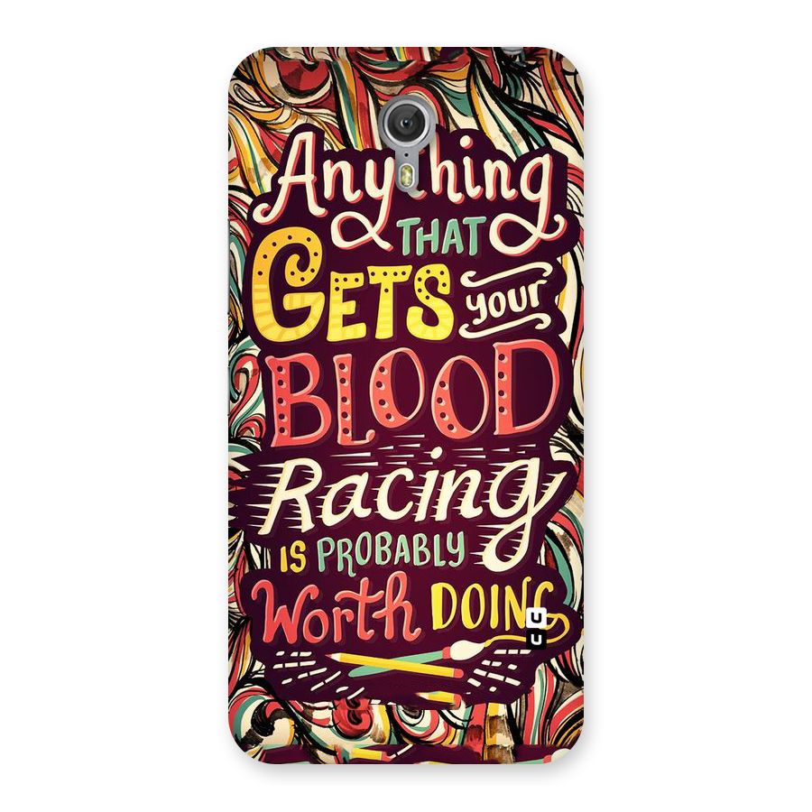 Blood Racing Back Case for Zuk Z1