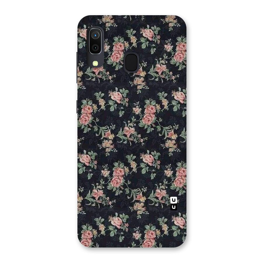 Bloom Black Back Case for Galaxy A30