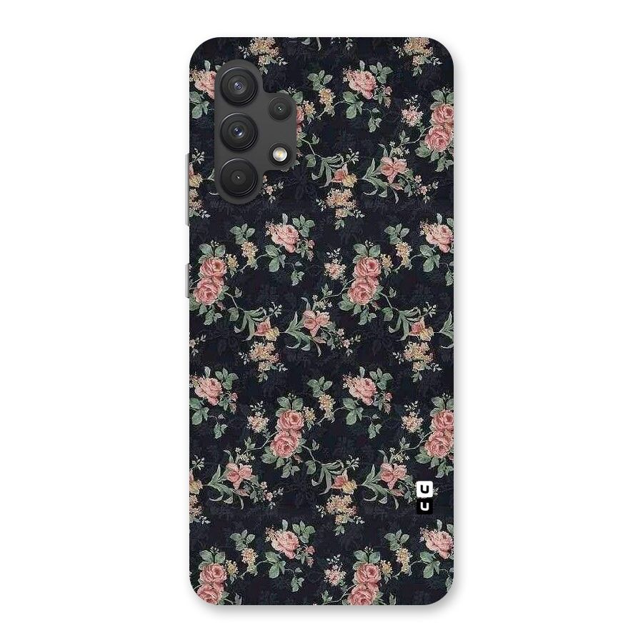Bloom Black Back Case for Galaxy A32