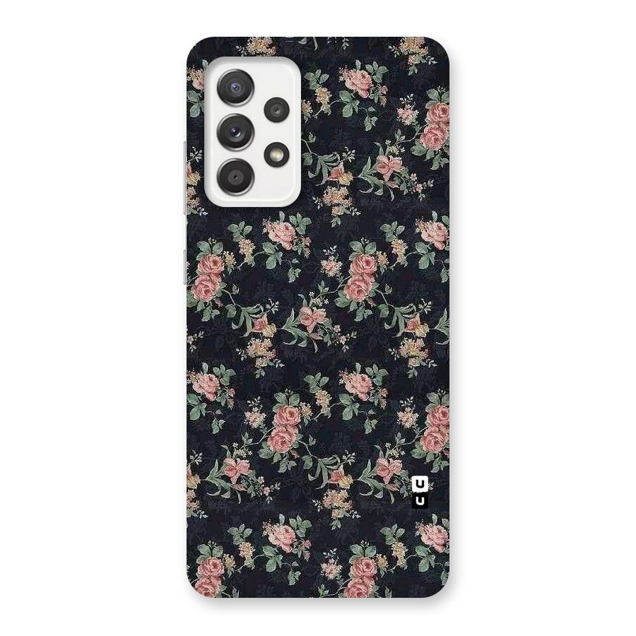 Bloom Black Back Case for Galaxy A52