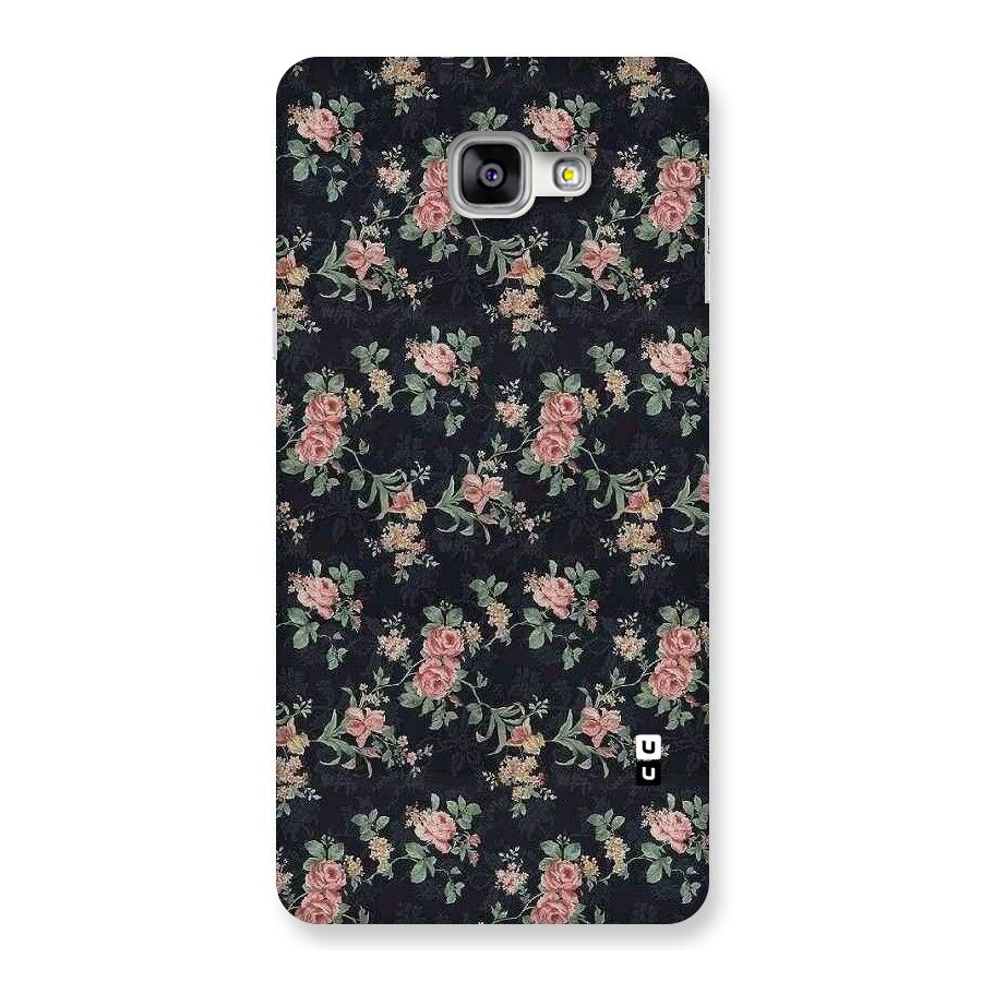 Bloom Black Back Case for Galaxy A9