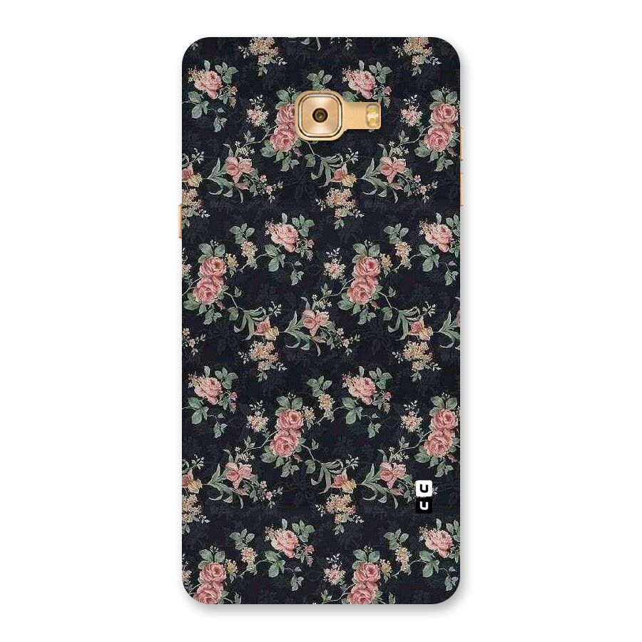 Bloom Black Back Case for Galaxy C9 Pro
