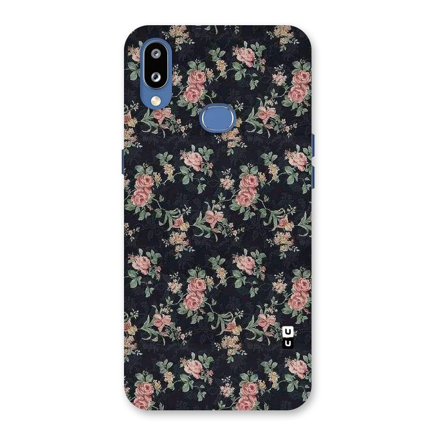 Bloom Black Back Case for Galaxy M01s