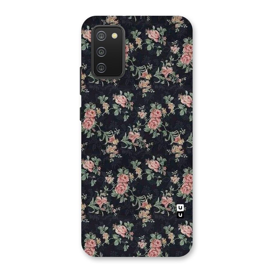 Bloom Black Back Case for Galaxy M02s
