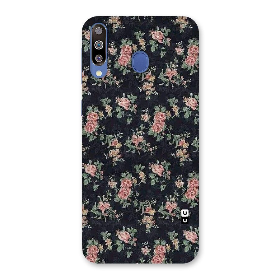 Bloom Black Back Case for Galaxy M30