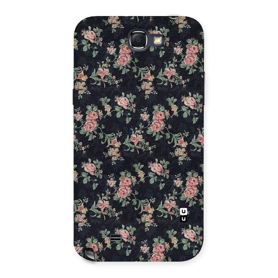 Bloom Black Back Case for Galaxy Note 2