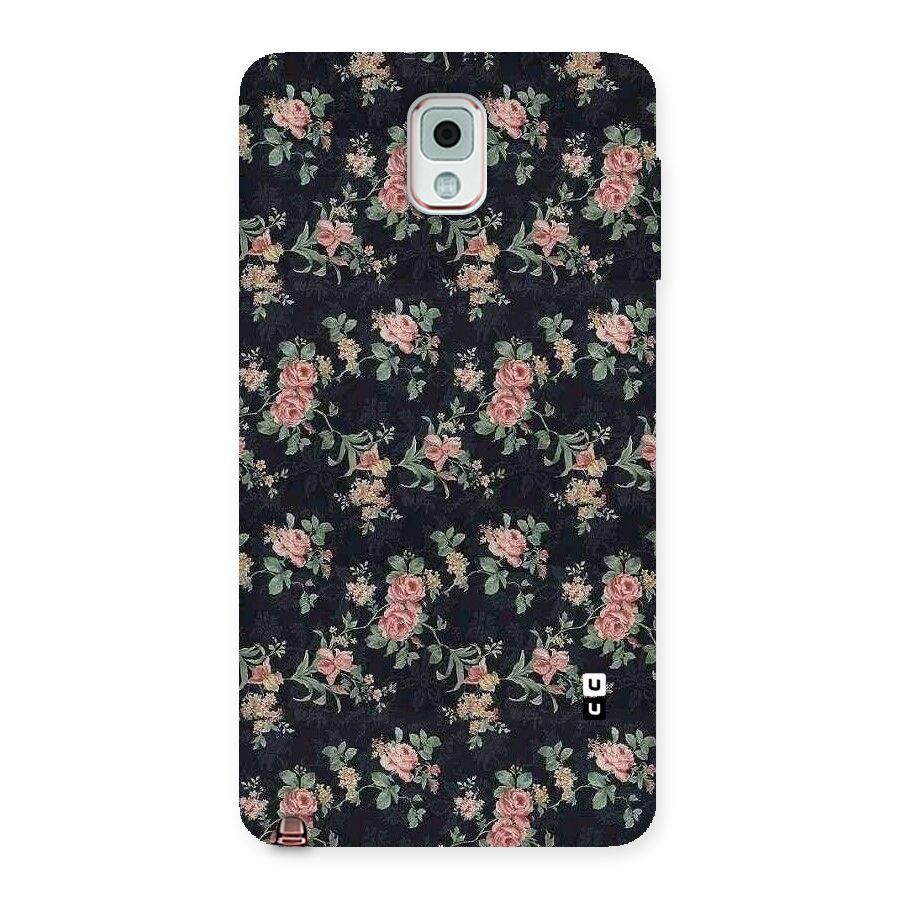 Bloom Black Back Case for Galaxy Note 3