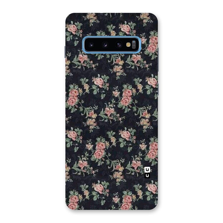 Bloom Black Back Case for Galaxy S10 Plus
