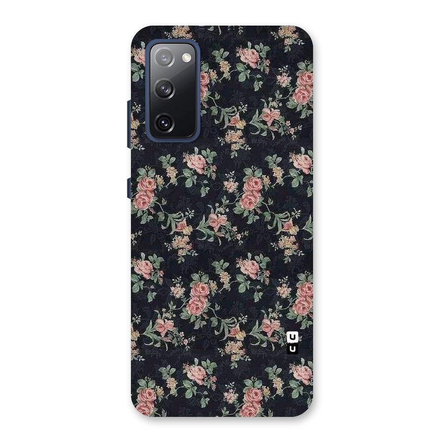 Bloom Black Back Case for Galaxy S20 FE