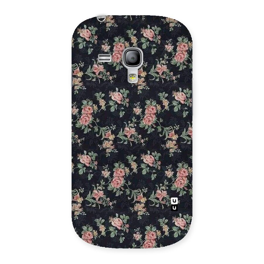 Bloom Black Back Case for Galaxy S3 Mini