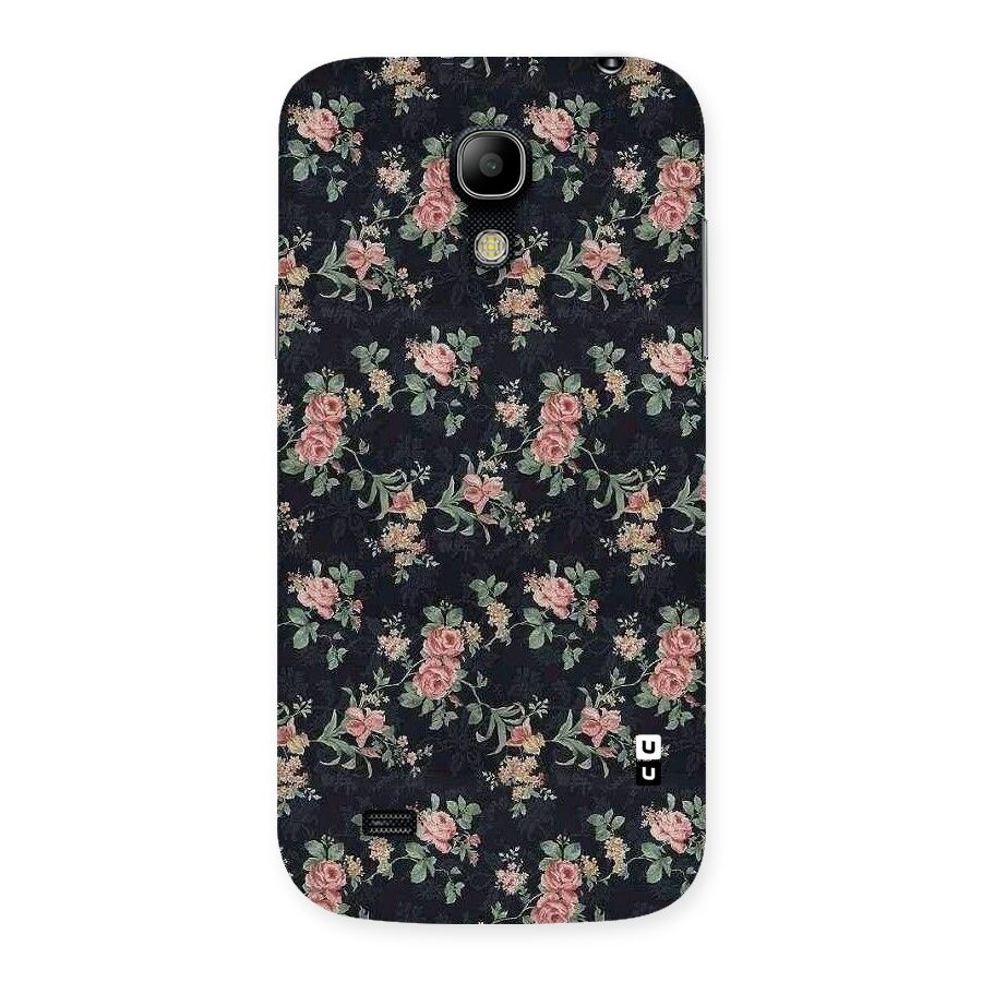 Bloom Black Back Case for Galaxy S4 Mini