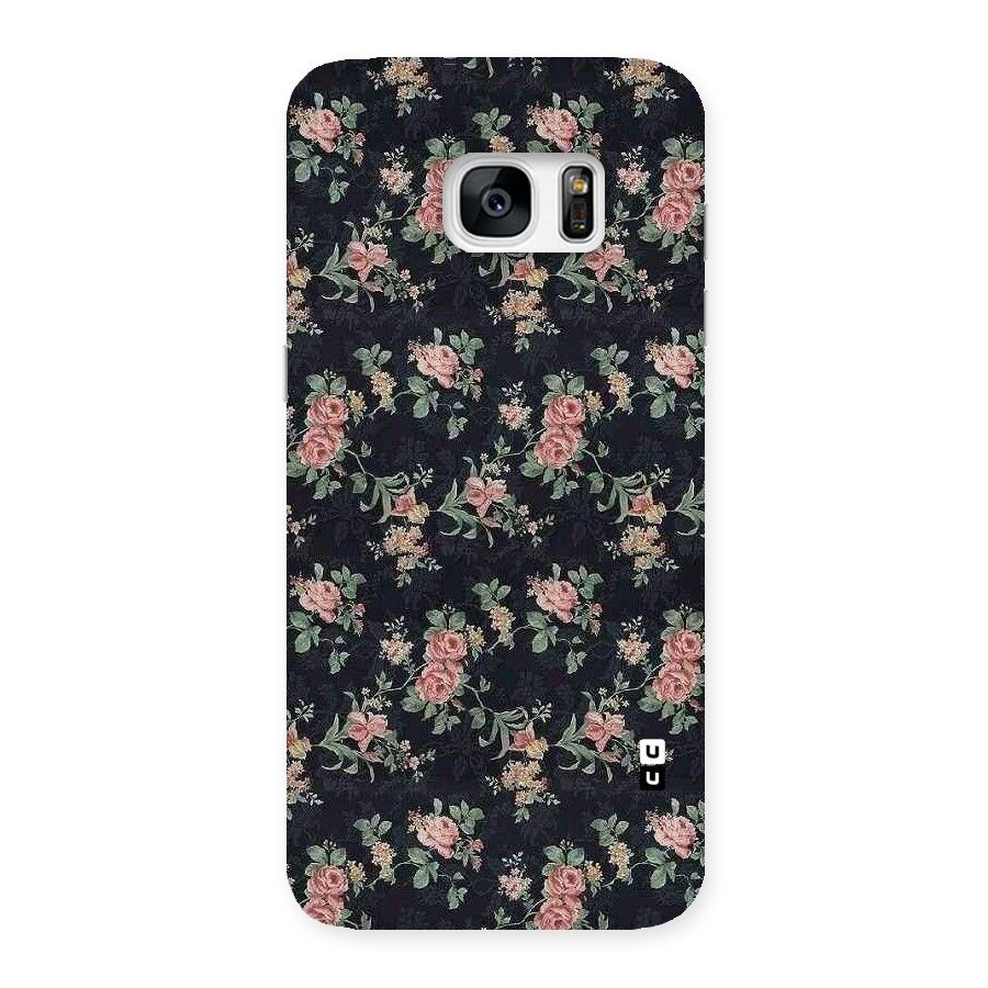 Bloom Black Back Case for Galaxy S7 Edge
