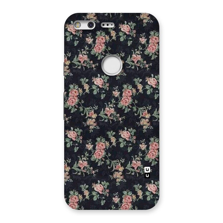 Bloom Black Back Case for Google Pixel