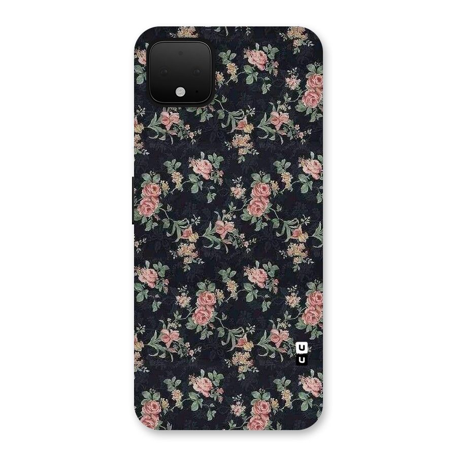 Bloom Black Back Case for Google Pixel 4 XL