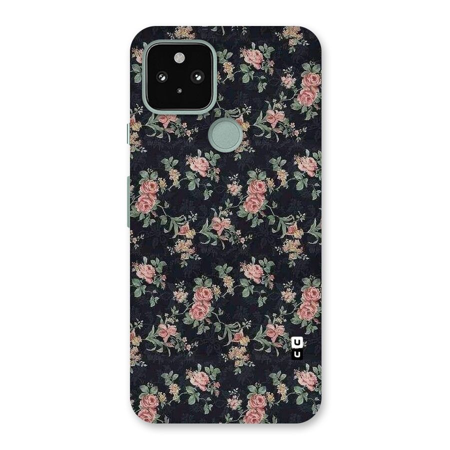 Bloom Black Back Case for Google Pixel 5