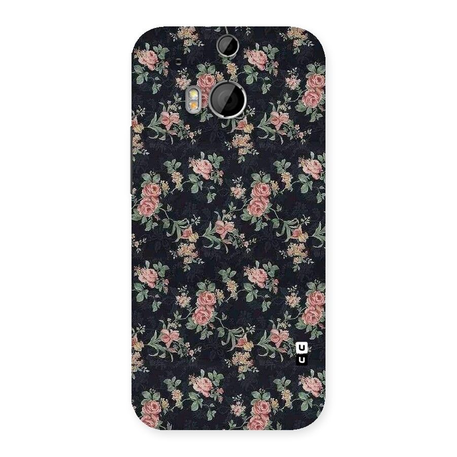 Bloom Black Back Case for HTC One M8