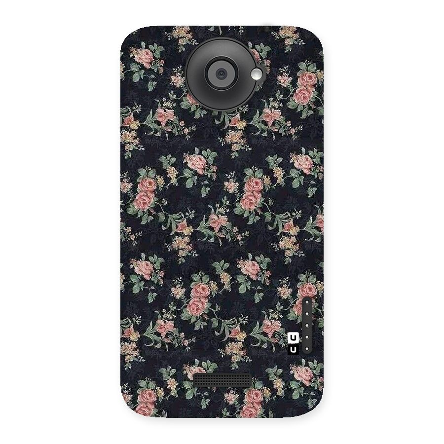 Bloom Black Back Case for HTC One X