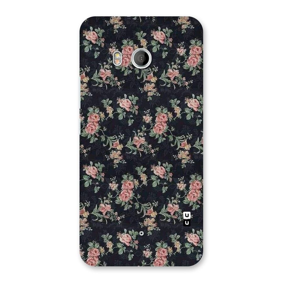 Bloom Black Back Case for HTC U11