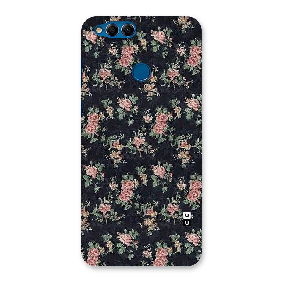 Bloom Black Back Case for Honor 7X