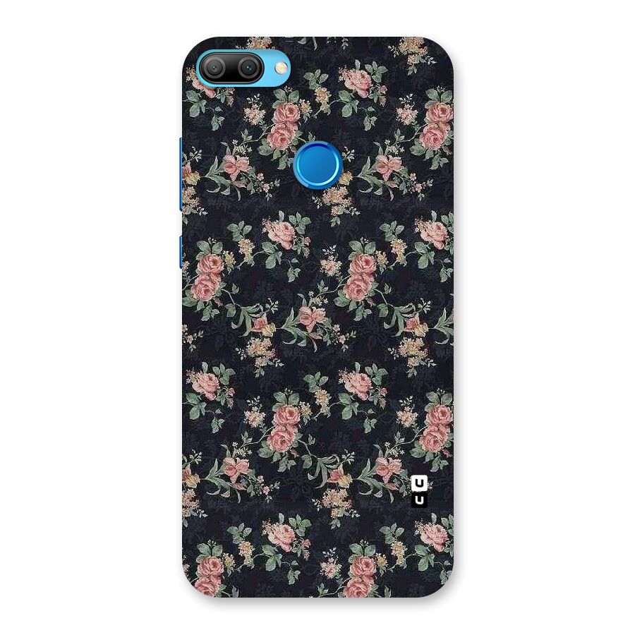 Bloom Black Back Case for Honor 9N