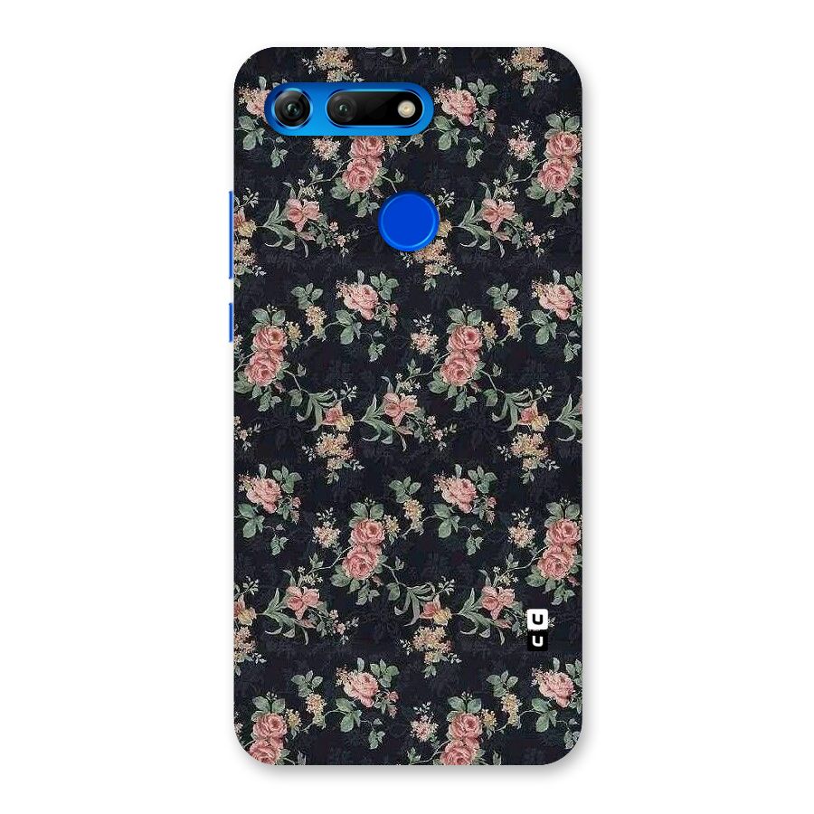 Bloom Black Back Case for Honor View 20
