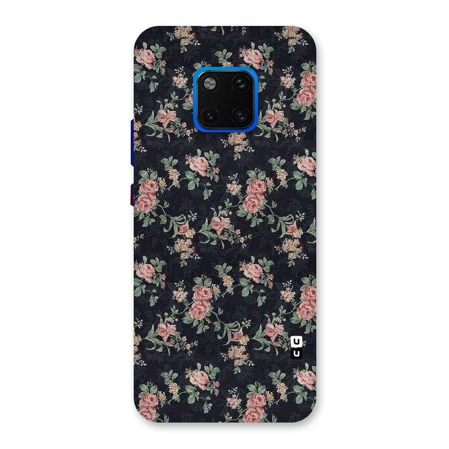 Bloom Black Back Case for Huawei Mate 20 Pro