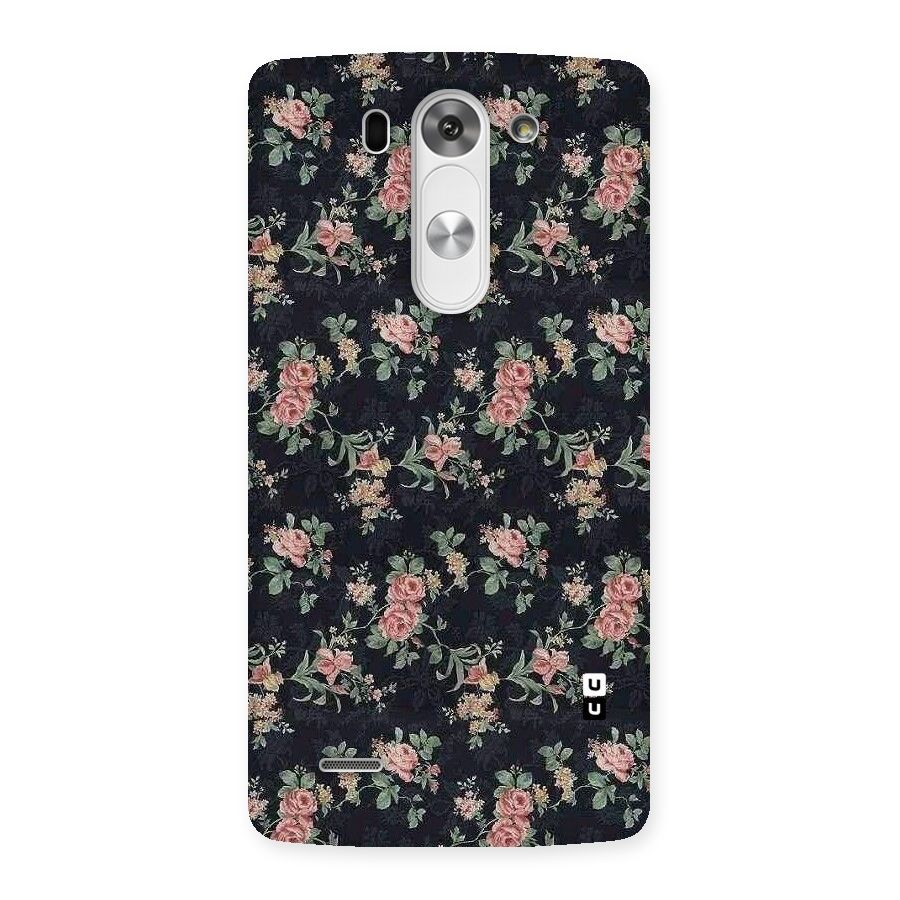 Bloom Black Back Case for LG G3 Mini