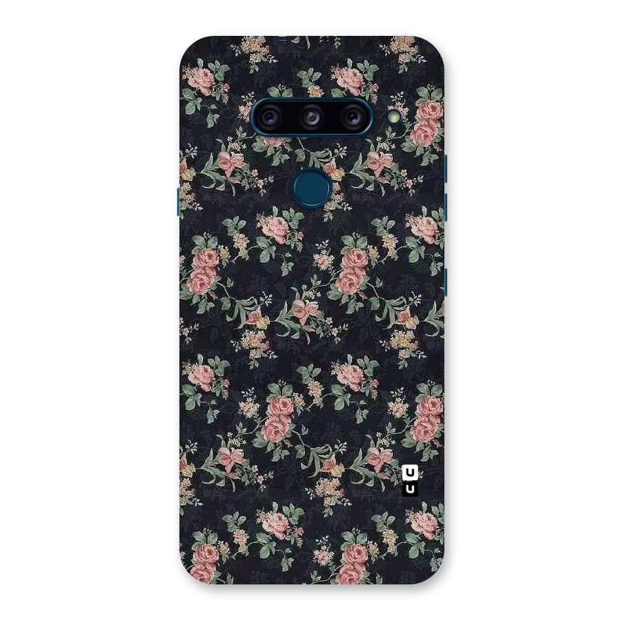 Bloom Black Back Case for LG  V40 ThinQ