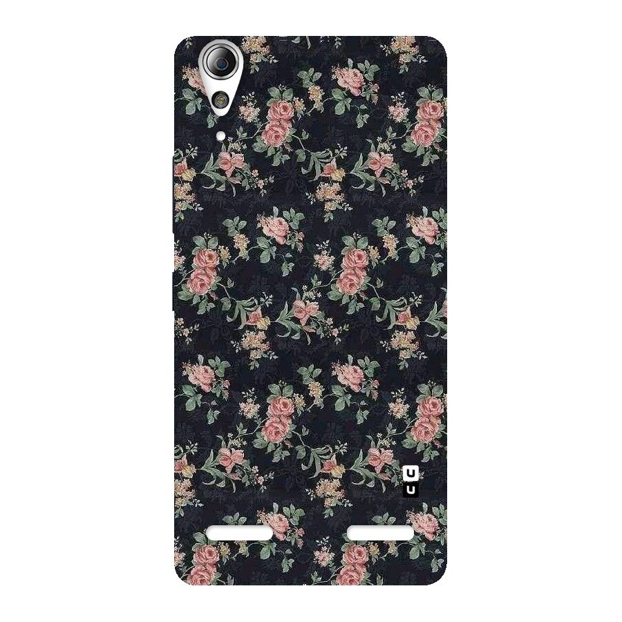 Bloom Black Back Case for Lenovo A6000