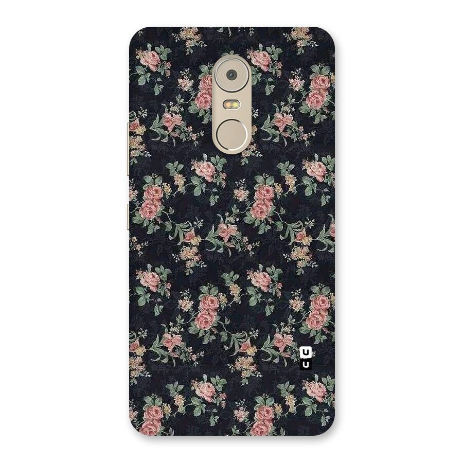 Bloom Black Back Case for Lenovo K6 Note