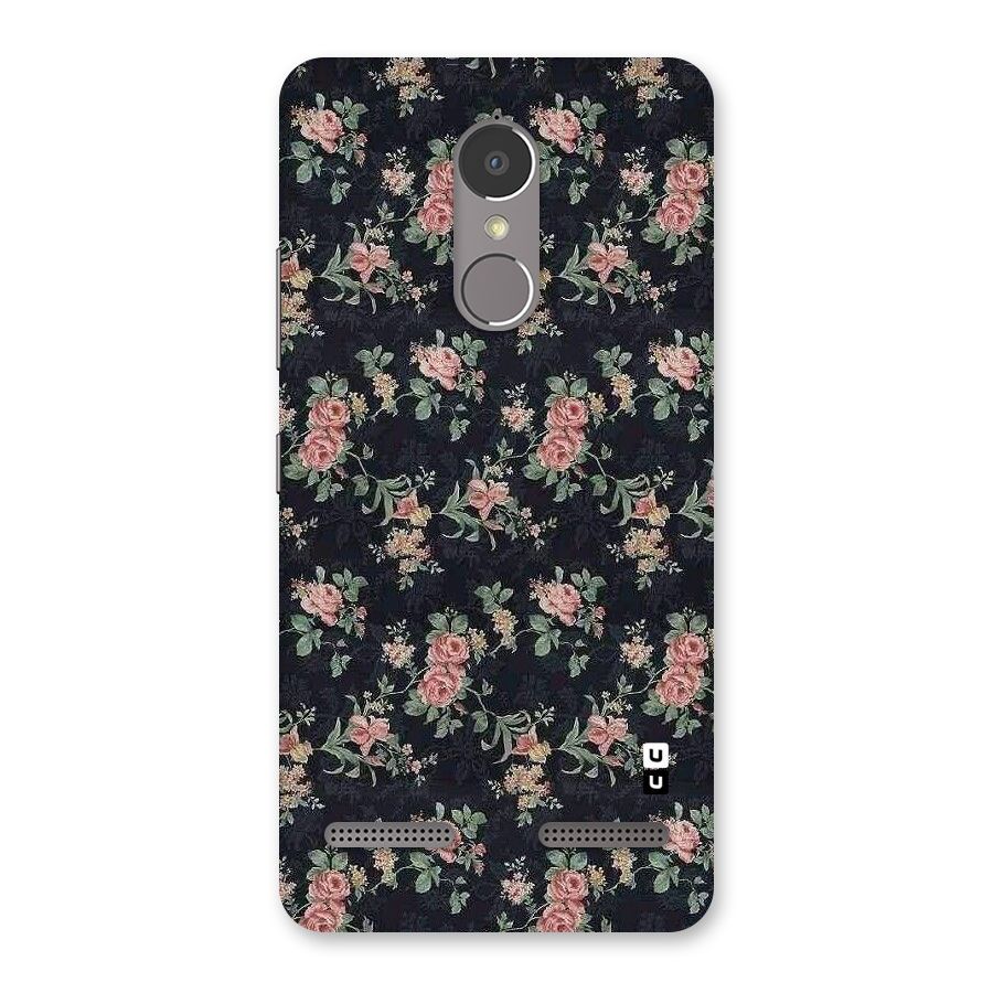 Bloom Black Back Case for Lenovo K6 Power