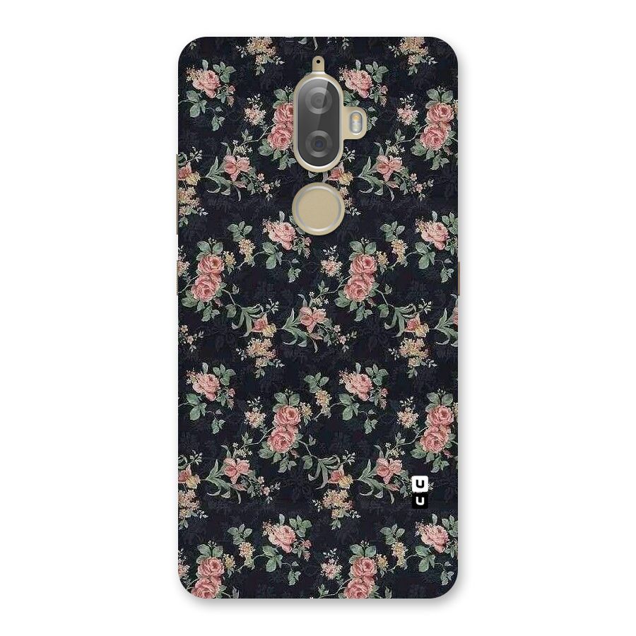 Bloom Black Back Case for Lenovo K8 Plus