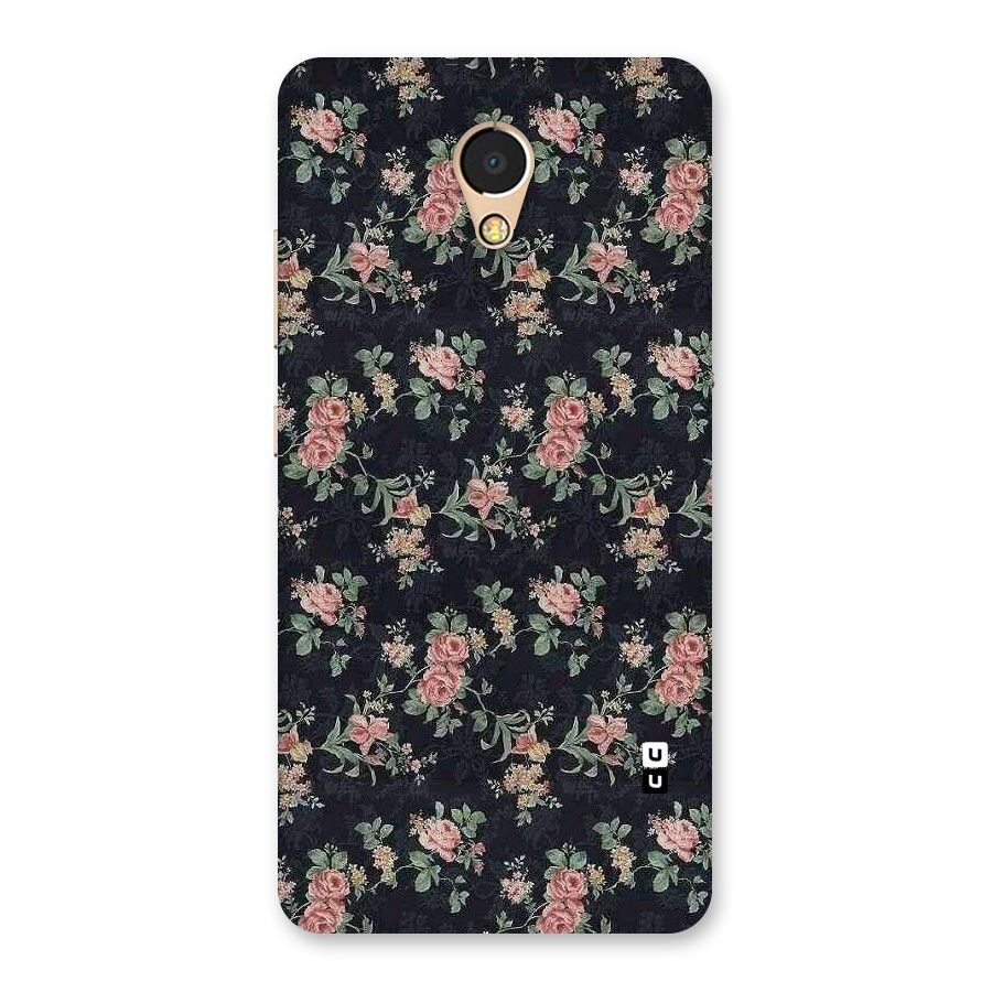 Bloom Black Back Case for Lenovo P2