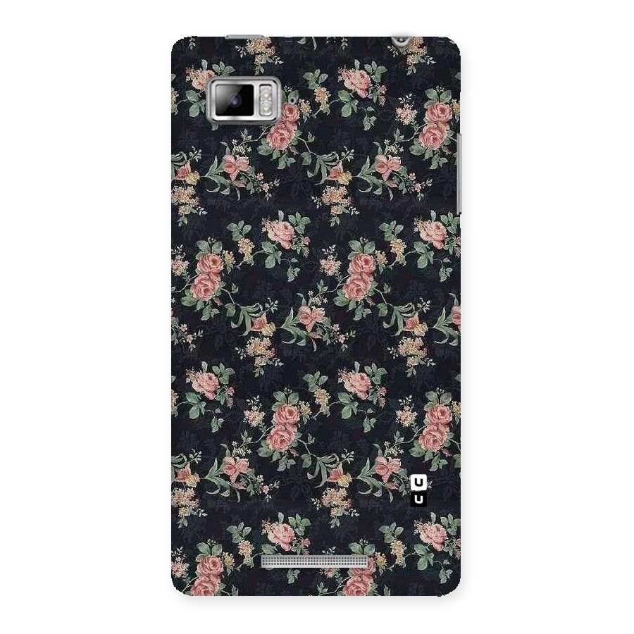 Bloom Black Back Case for Lenovo Vibe Z K910