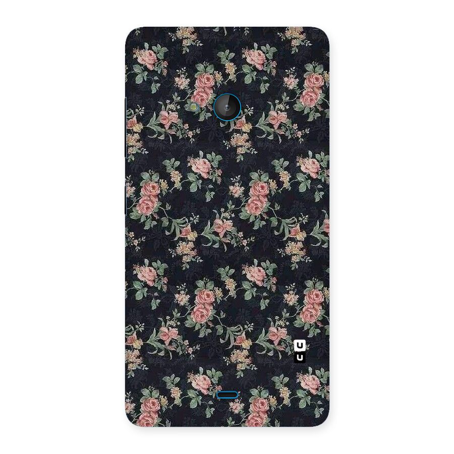 Bloom Black Back Case for Lumia 540