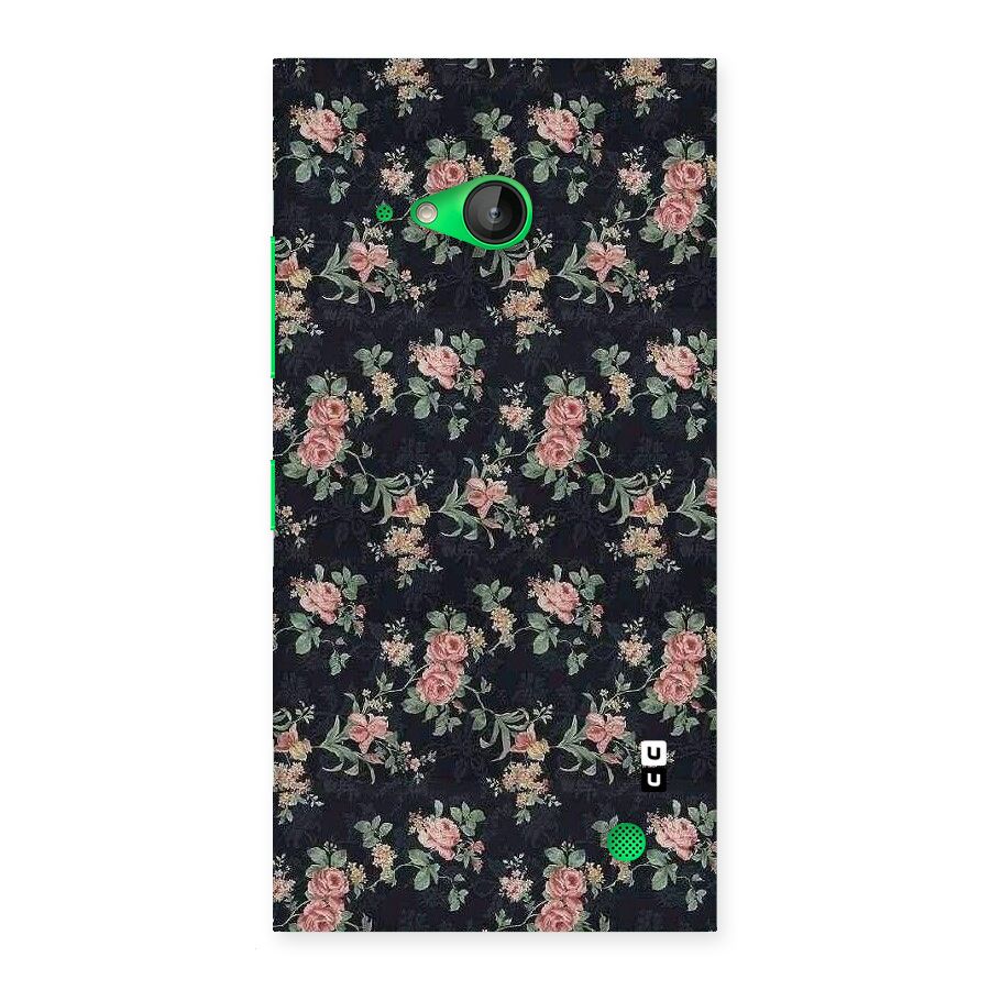 Bloom Black Back Case for Lumia 730