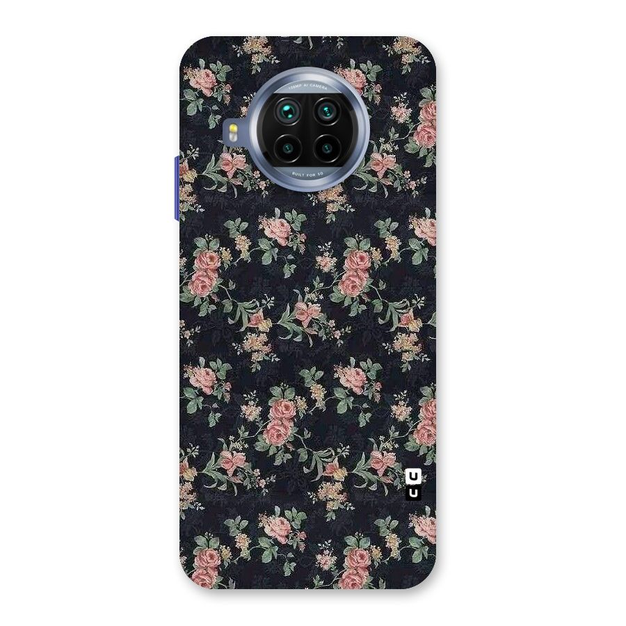 Bloom Black Back Case for Mi 10i
