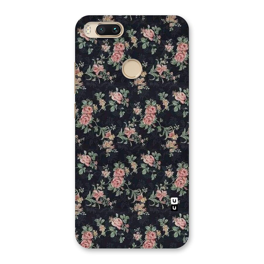 Bloom Black Back Case for Mi A1