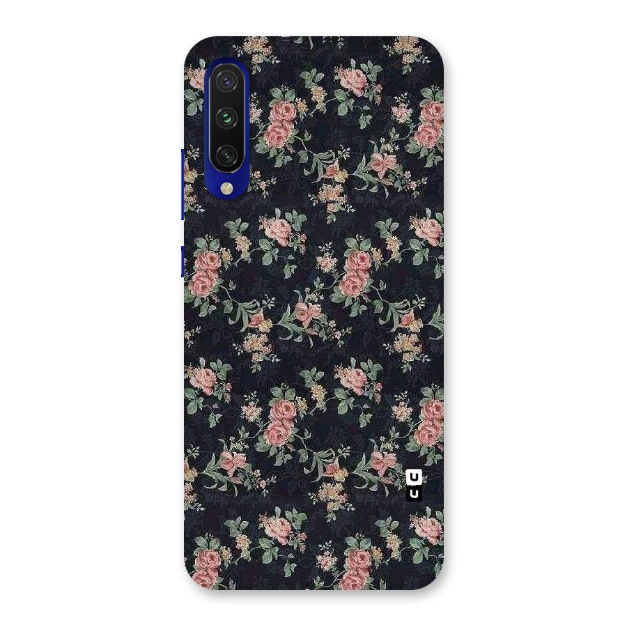 Bloom Black Back Case for Mi A3
