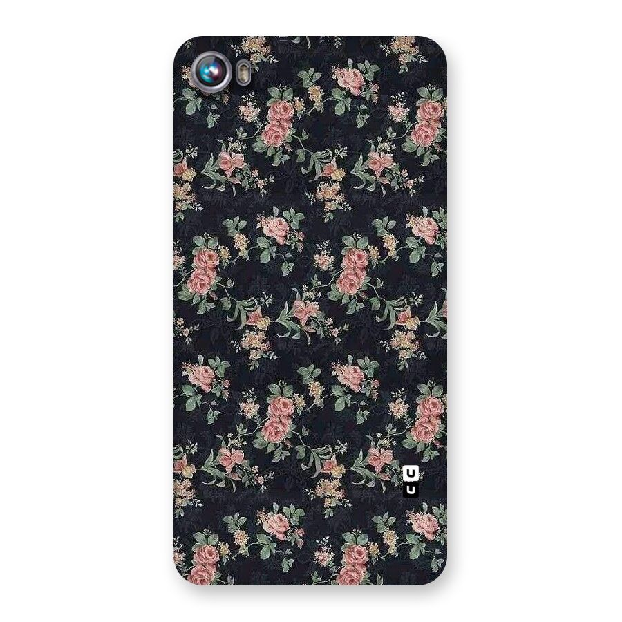 Bloom Black Back Case for Micromax Canvas Fire 4 A107