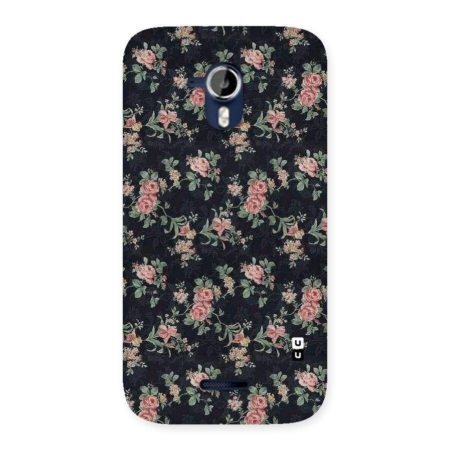 Bloom Black Back Case for Micromax Canvas Magnus A117