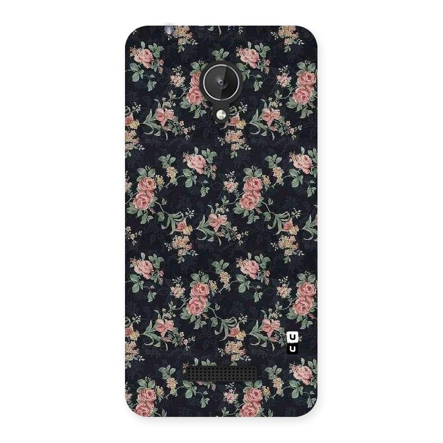 Bloom Black Back Case for Micromax Canvas Spark Q380